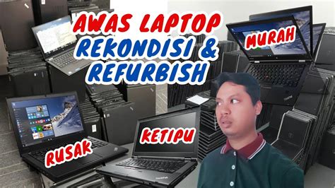laptop rekondisi merk A